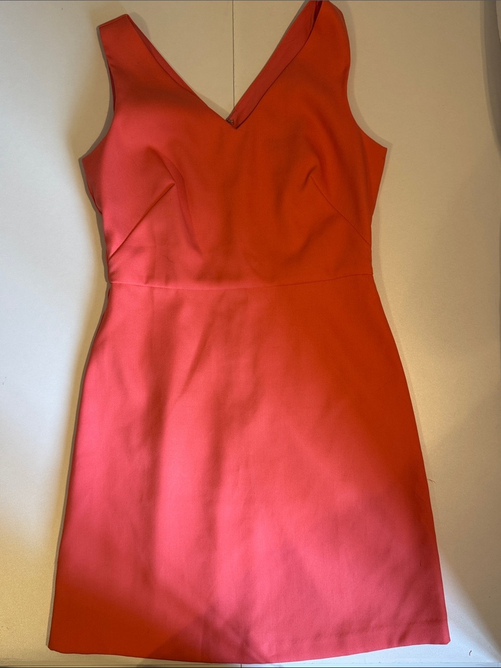 LOFT Sleeveless Sheath Dress in Bright Pink